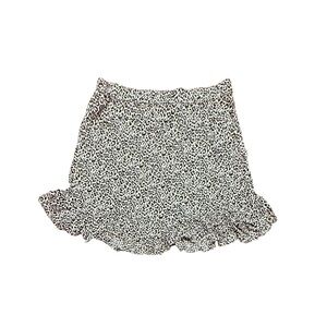 American Eagle Outfitters Black/White Animal Leopard Mini Skirt Size Medium